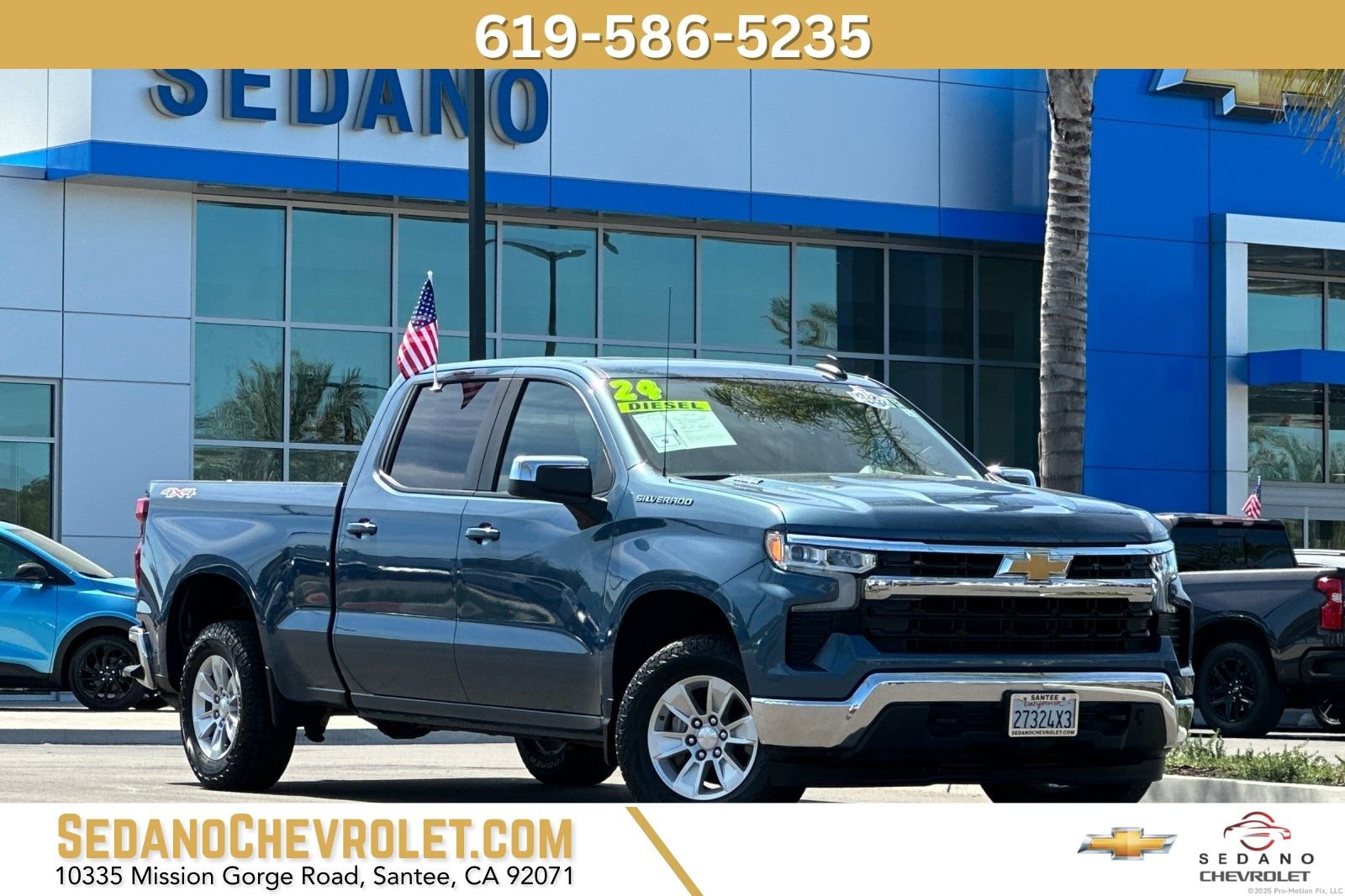 Used 2024 Chevrolet Silverado 1500 LT w/ Convenience Package II image 1