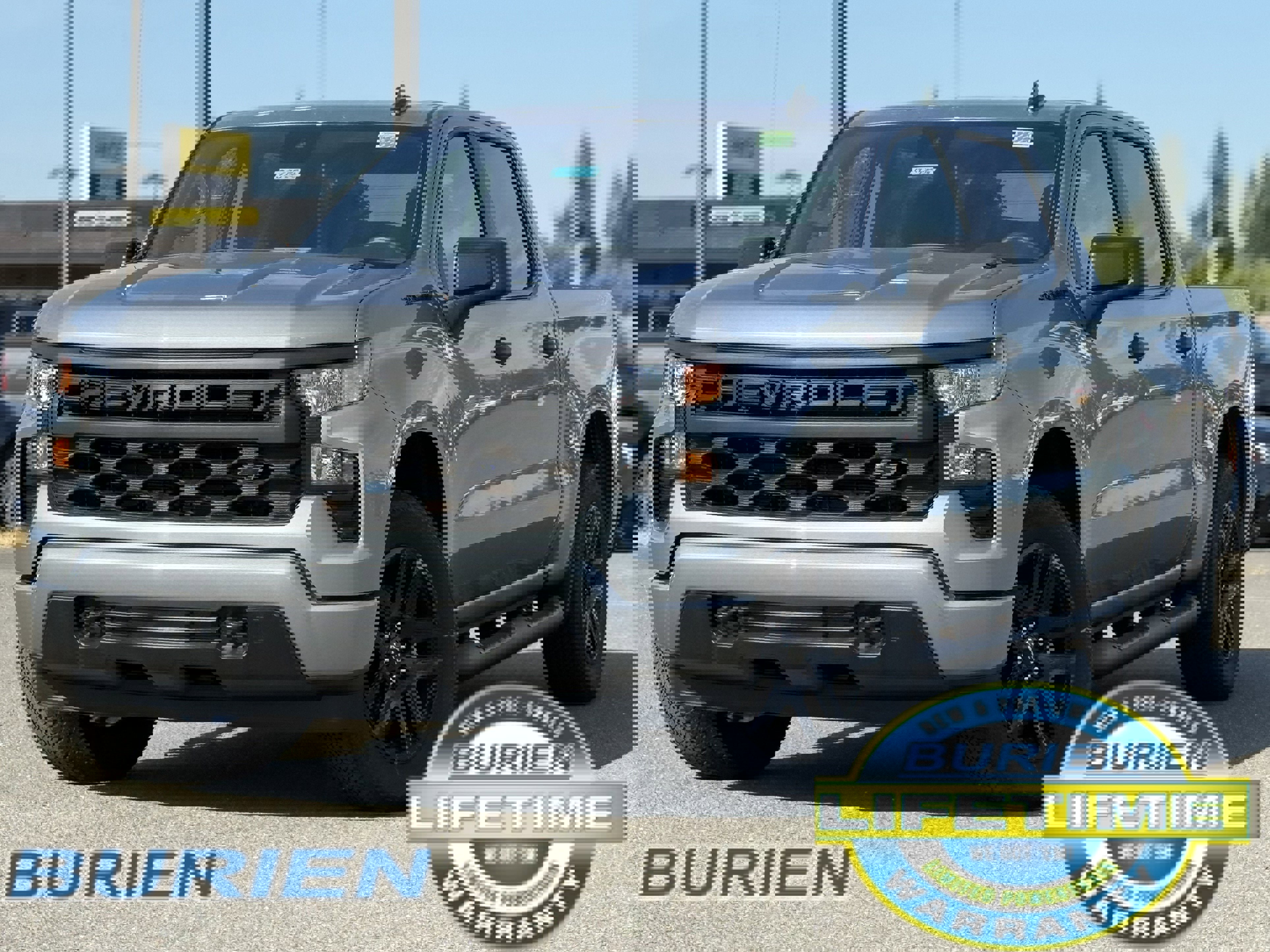 New 2025 Chevrolet Silverado 1500 Custom w/ Turbomax Blackout Package