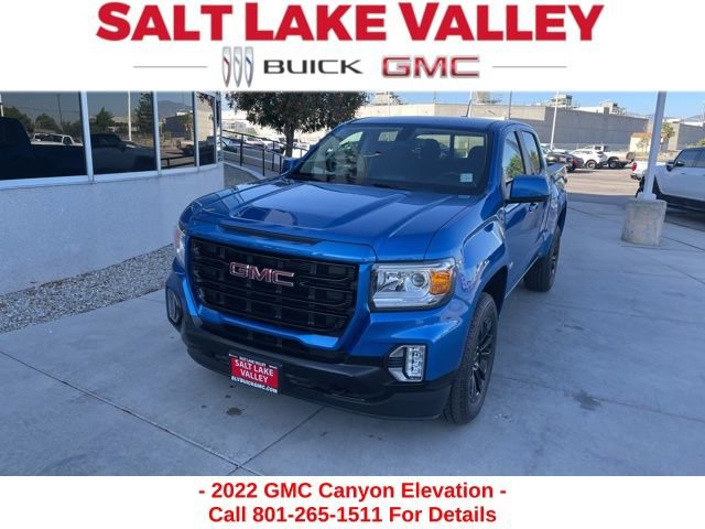 Certified 2022 GMC Canyon Elevation w/ Trailering Package