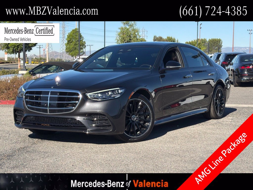 Certified 2024 Mercedes-Benz S 580e 4MATIC Sedan w/ AMG Line image 1