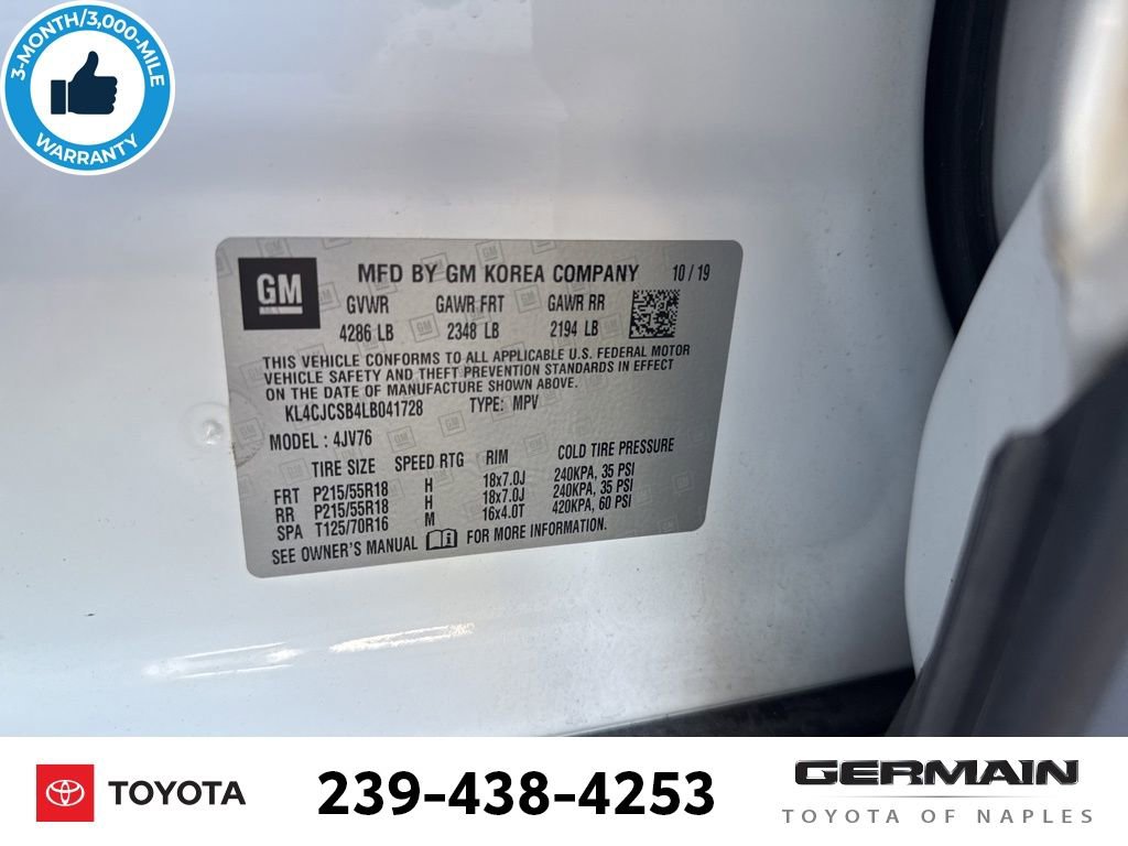 Used 2020 Buick Encore Essence FWD image 23