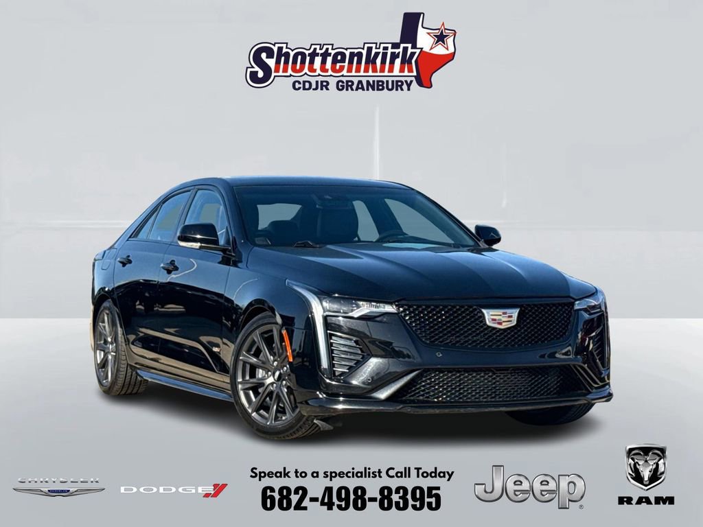 Used 2022 Cadillac CT4 V w/ Navigation Package image 1