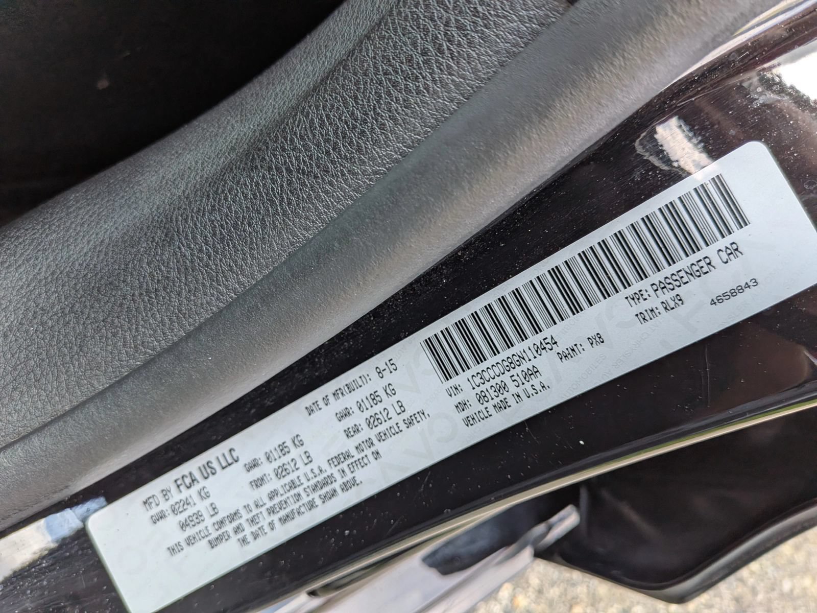 Used 2016 Chrysler 200 S w/ Navigation & Sound Group I AWD/4WD image 62