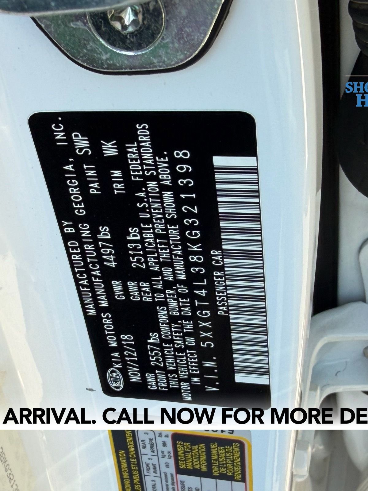 Used 2019 Kia Optima LX image 13