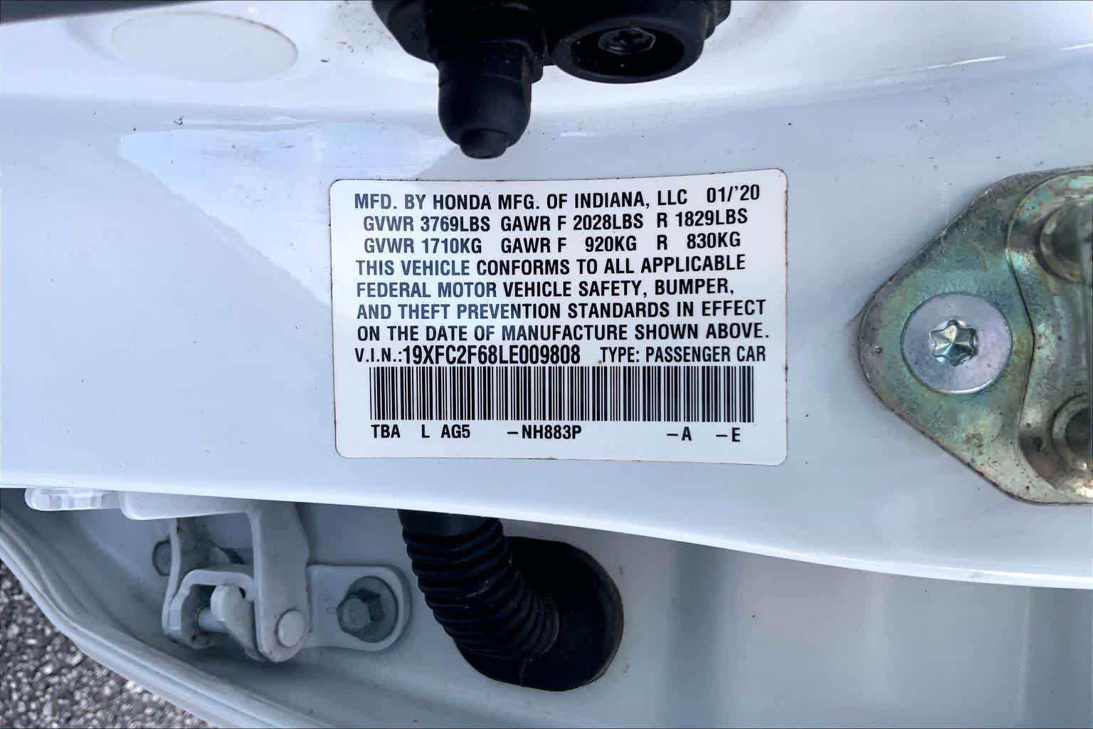 Used 2020 Honda Civic LX image 30