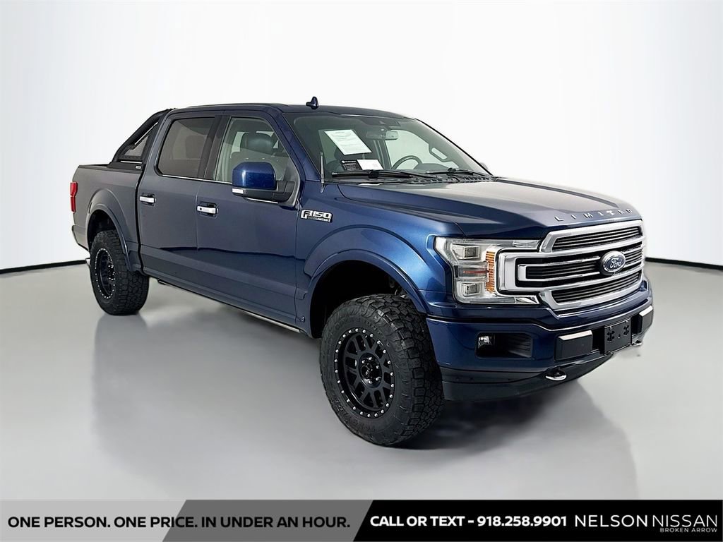 Used 2018 Ford F150 Limited w/ Trailer Tow Package AWD/4WD image 3