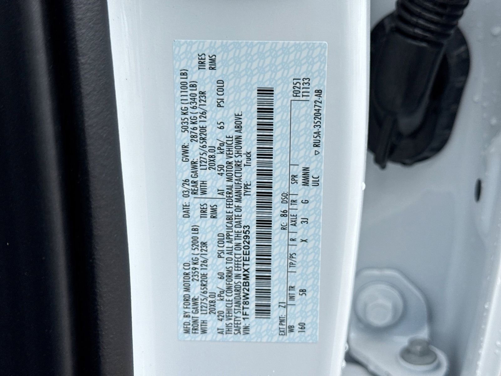 New 2026 Ford F250 4x4 Crew Cab Super Duty image 38