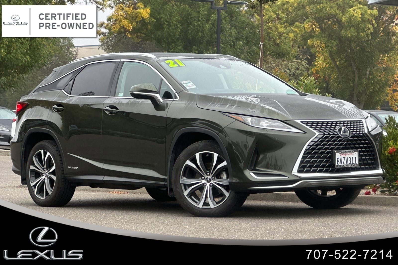 Used 2021 Lexus RX 450h AWD w/ Premium Package