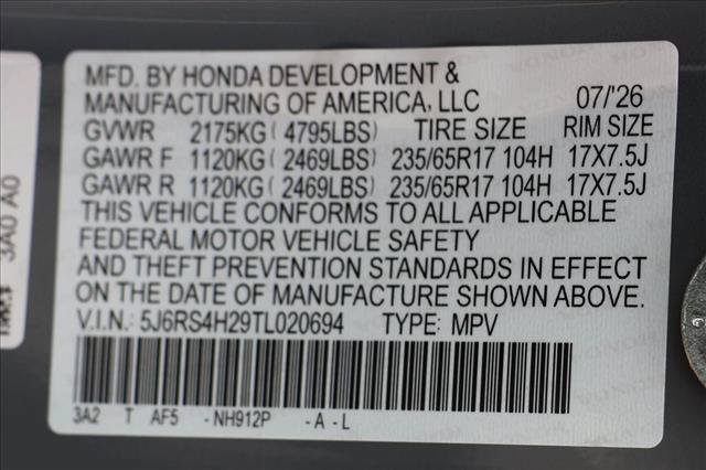 New 2026 Honda CR-V LX image 24