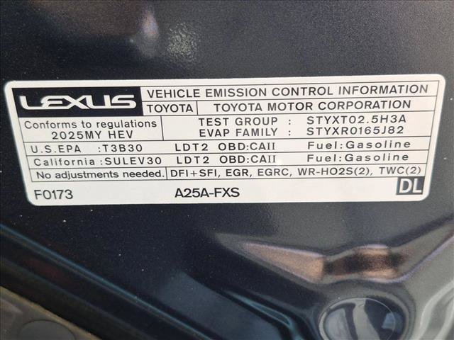 Certified 2025 Lexus RX 350h w/ Convenience Package AWD/4WD image 22