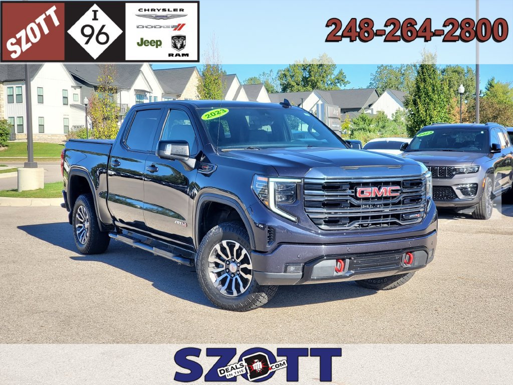 Used 2023 GMC Sierra 1500 AT4 w/ Technology Package AWD/4WD image 1