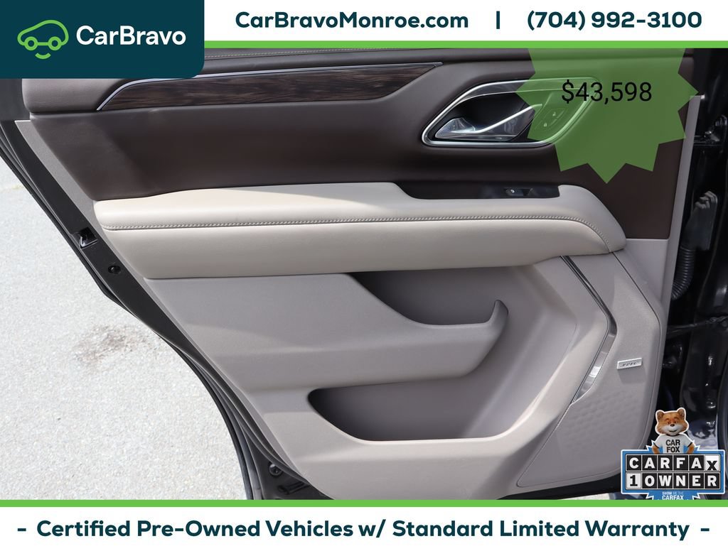 Certified 2021 Chevrolet Tahoe Z71 w/ Z71 Signature Package AWD/4WD image 42