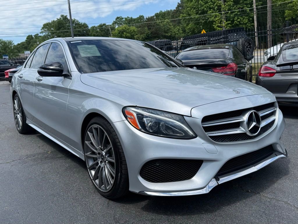 Used 2018 Mercedes-Benz C 300 Sedan w/ AMG Line image 3