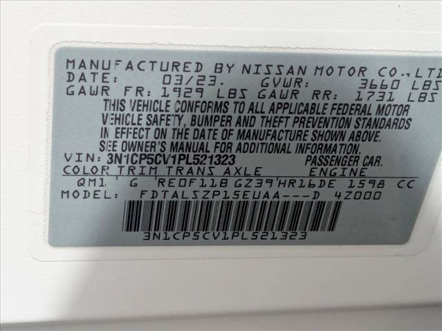 Certified 2023 Nissan Kicks SV FWD image 23