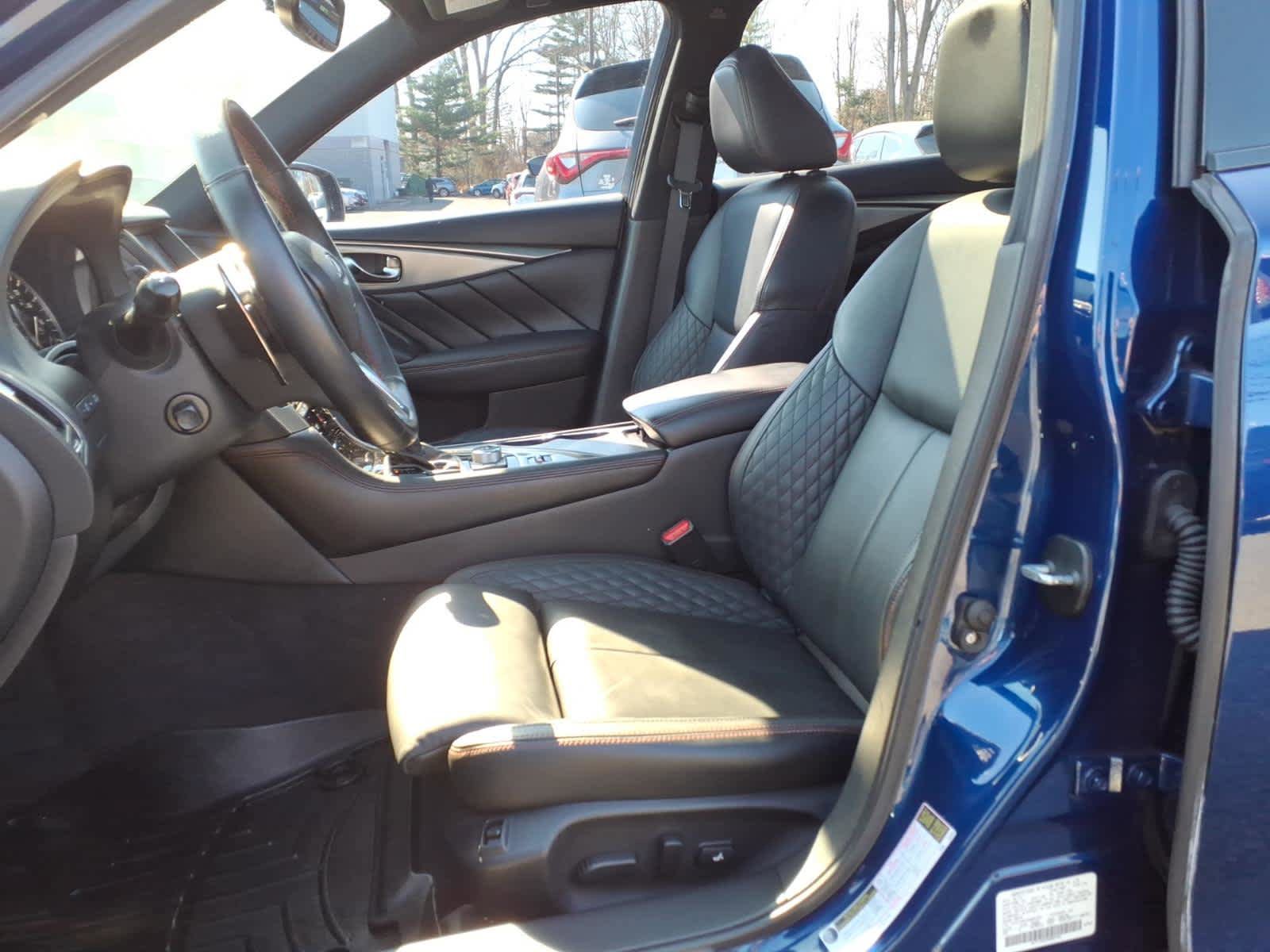 Used 2019 INFINITI Q50 Red Sport 400 w/ Sensory Package AWD/4WD image 16