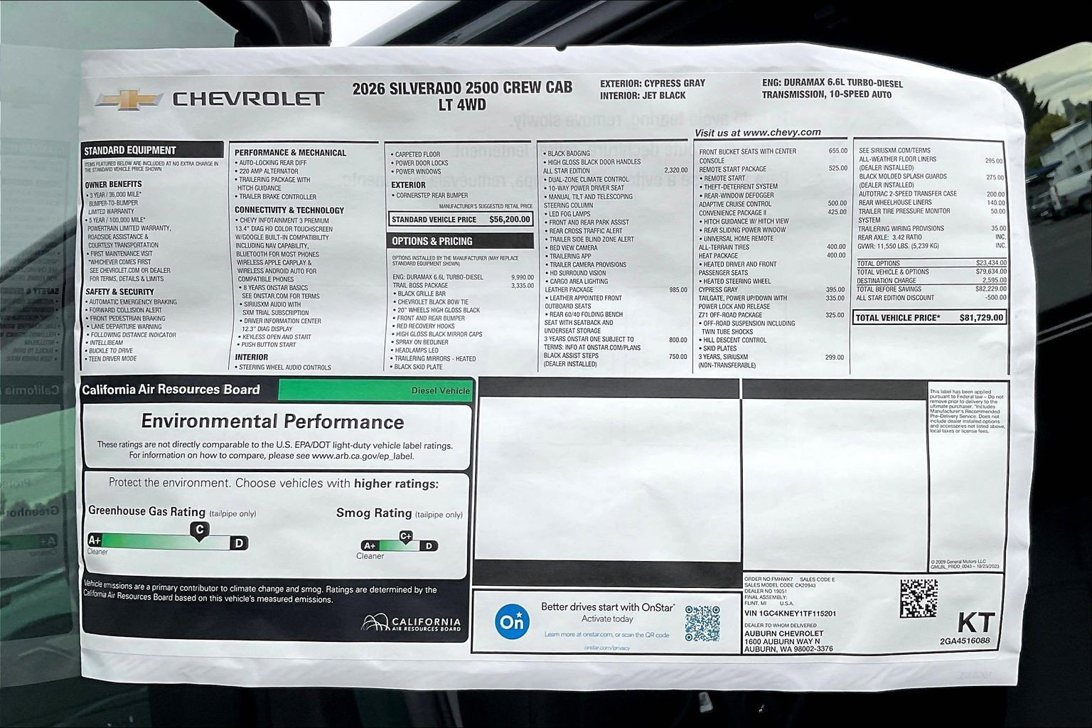 New 2026 Chevrolet Silverado 2500 LT w/ Trail Boss Package image 14