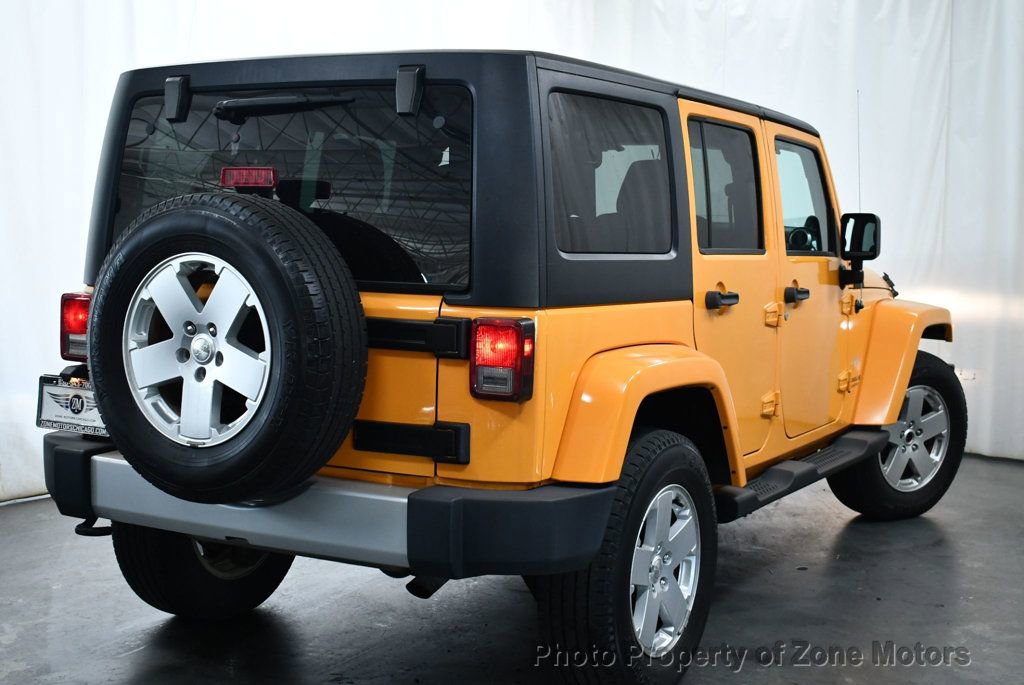 Used 2012 Jeep Wrangler Unlimited Sahara image 10