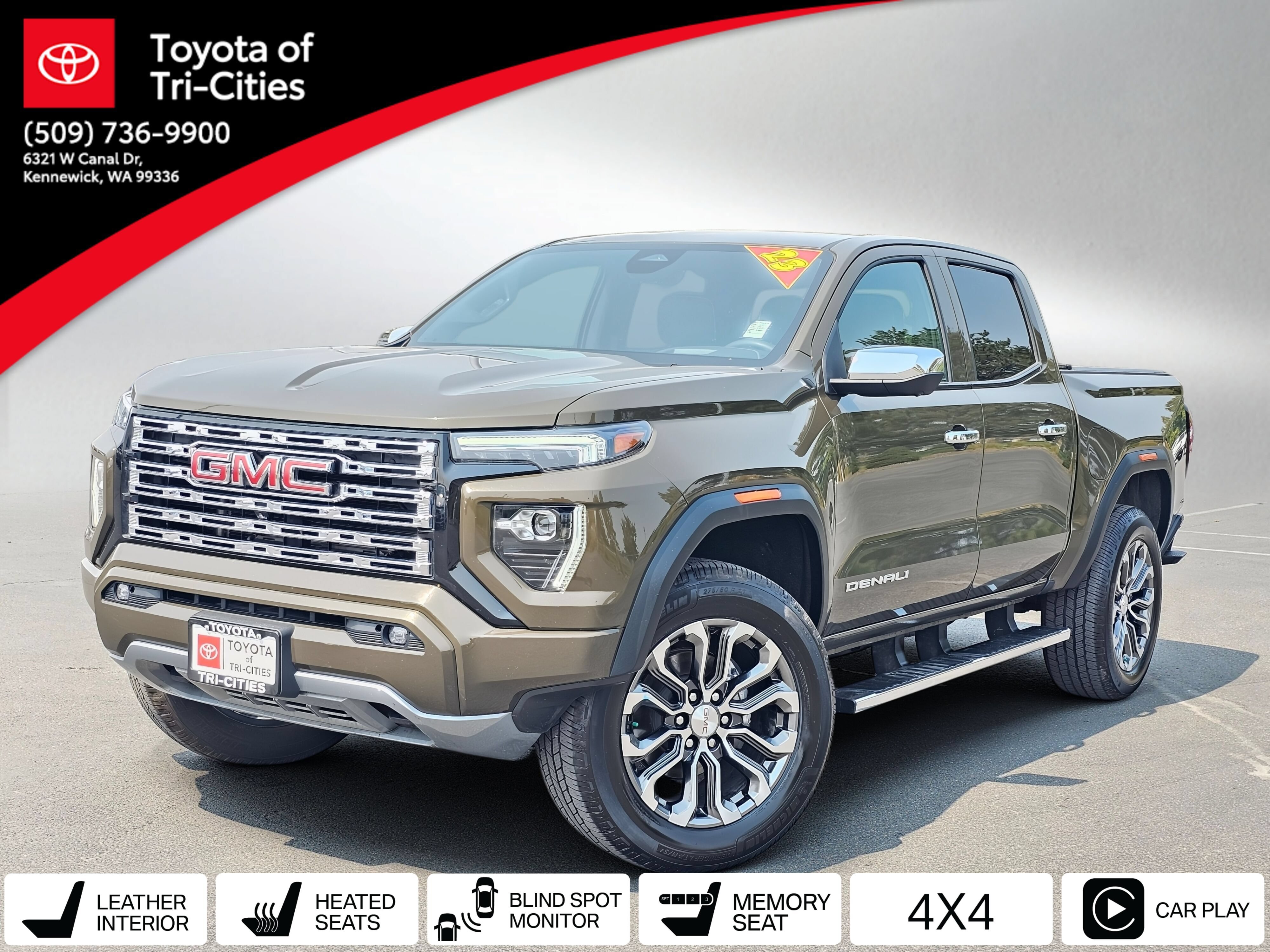 Used 2023 GMC Canyon Denali AWD/4WD image 1