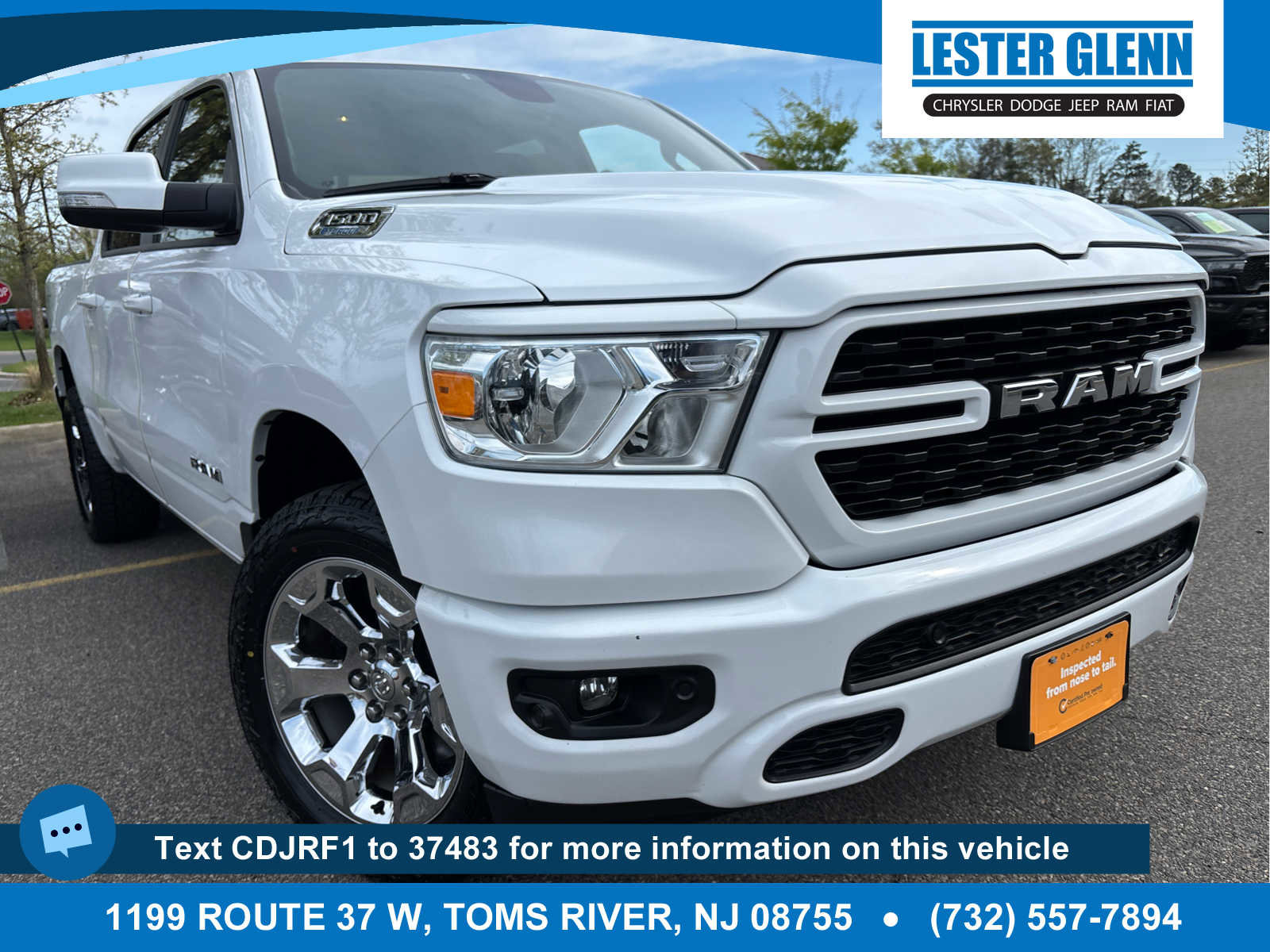 Certified 2022 RAM 1500 Big Horn AWD/4WD image 1
