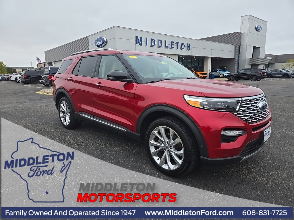 Certified 2022 Ford Explorer Platinum w/ Equipment Group 601A image 1