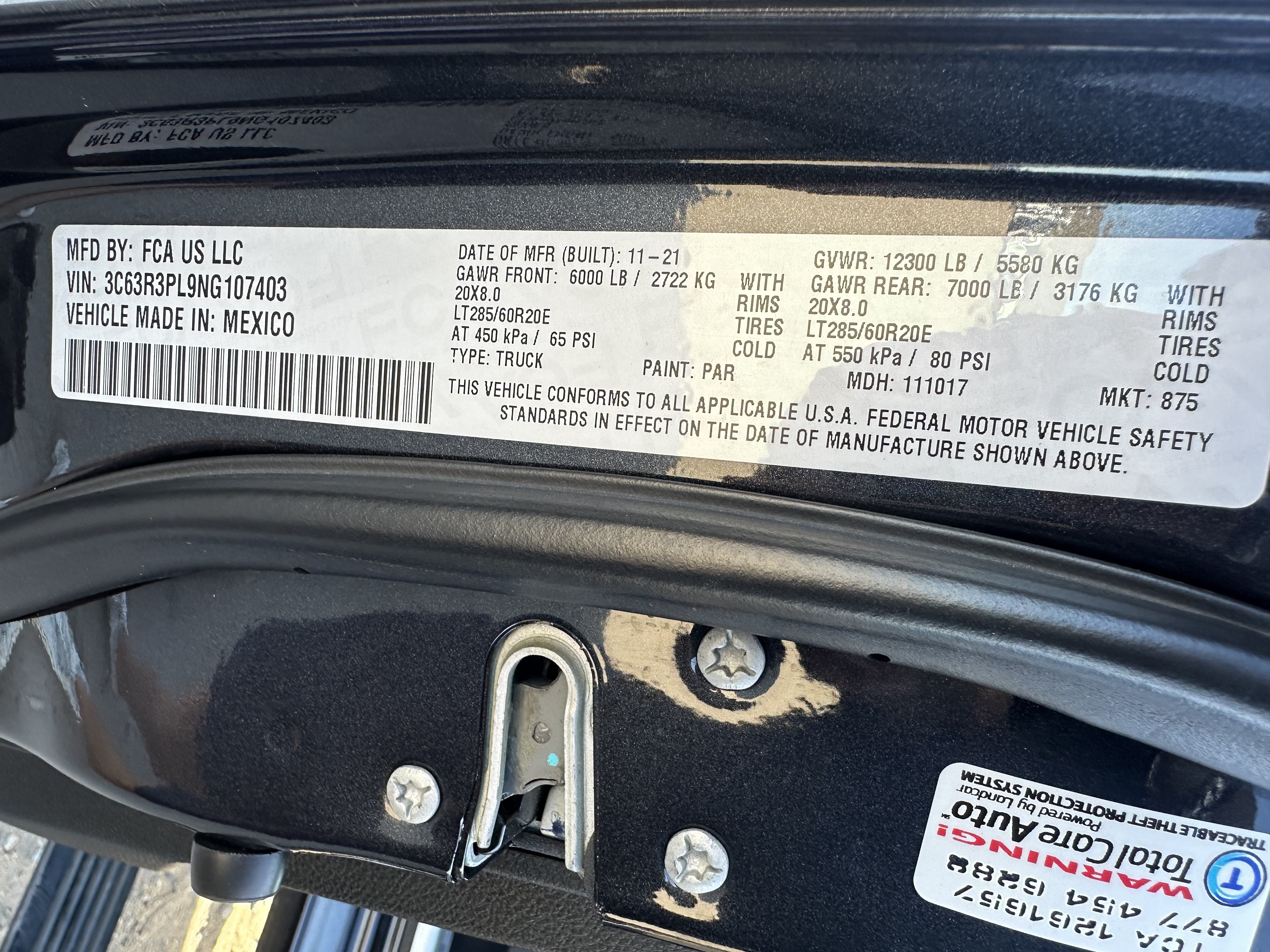 Used 2022 RAM 3500 Limited AWD/4WD image 10