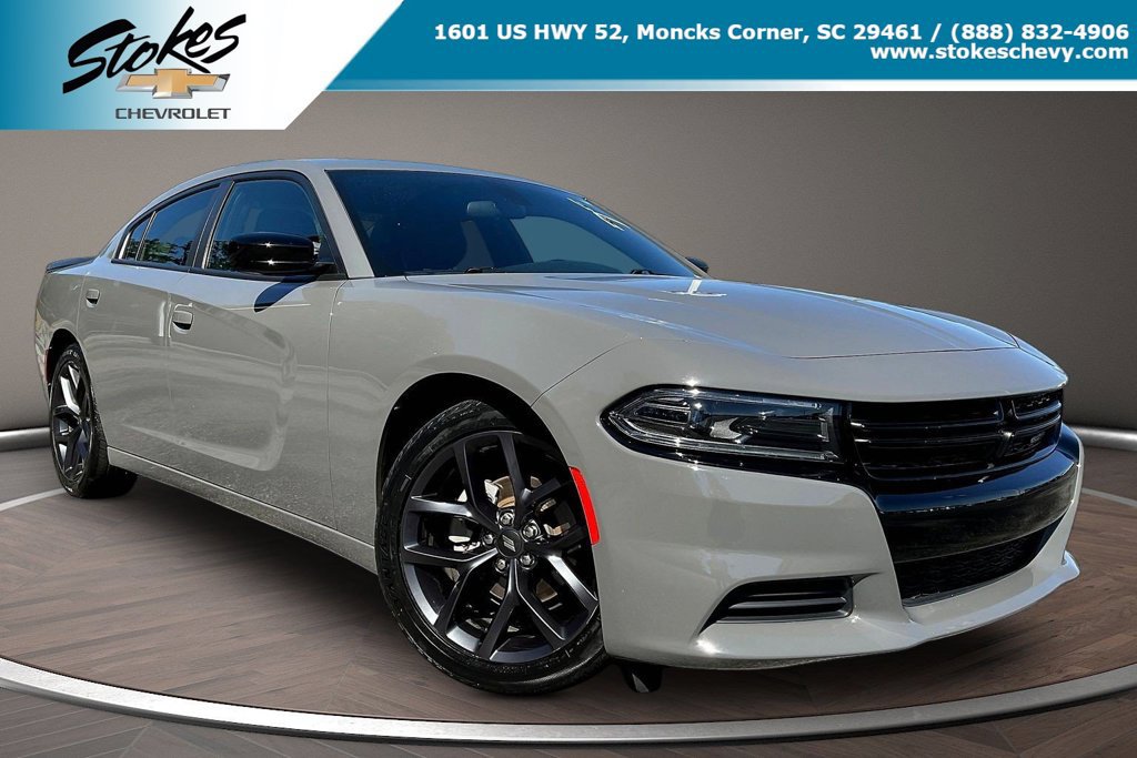 Used 2023 Dodge Charger SXT w/ Blacktop Package RWD image 1