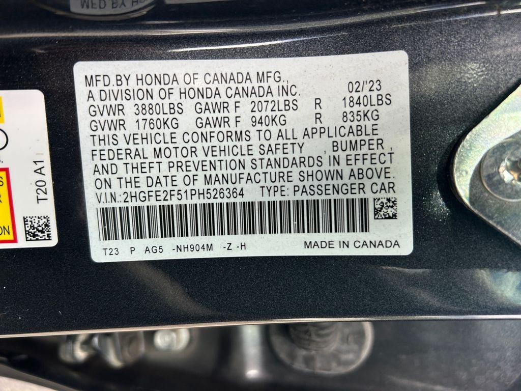 Used 2023 Honda Civic Sport image 36
