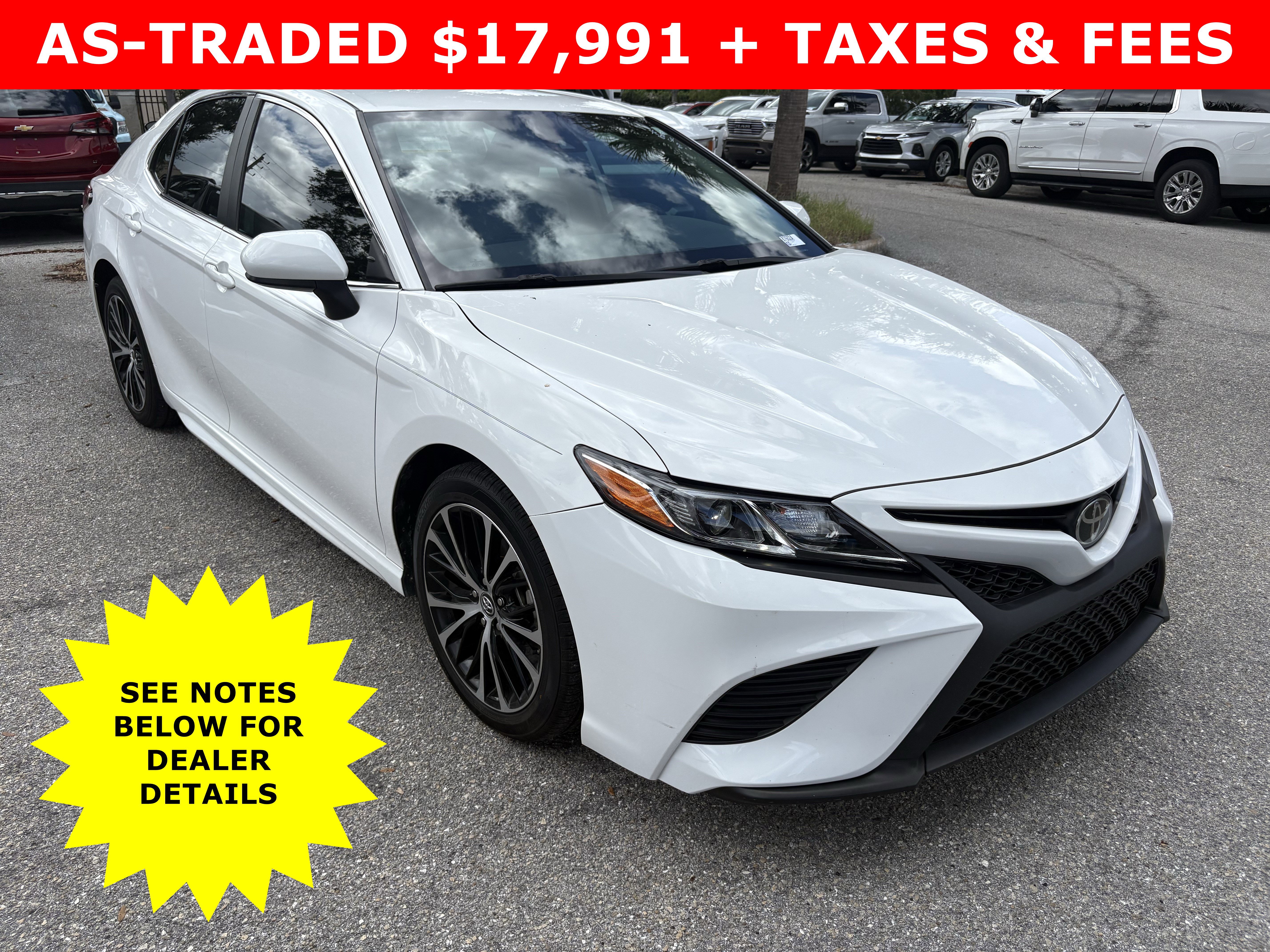 Used 2019 Toyota Camry LE