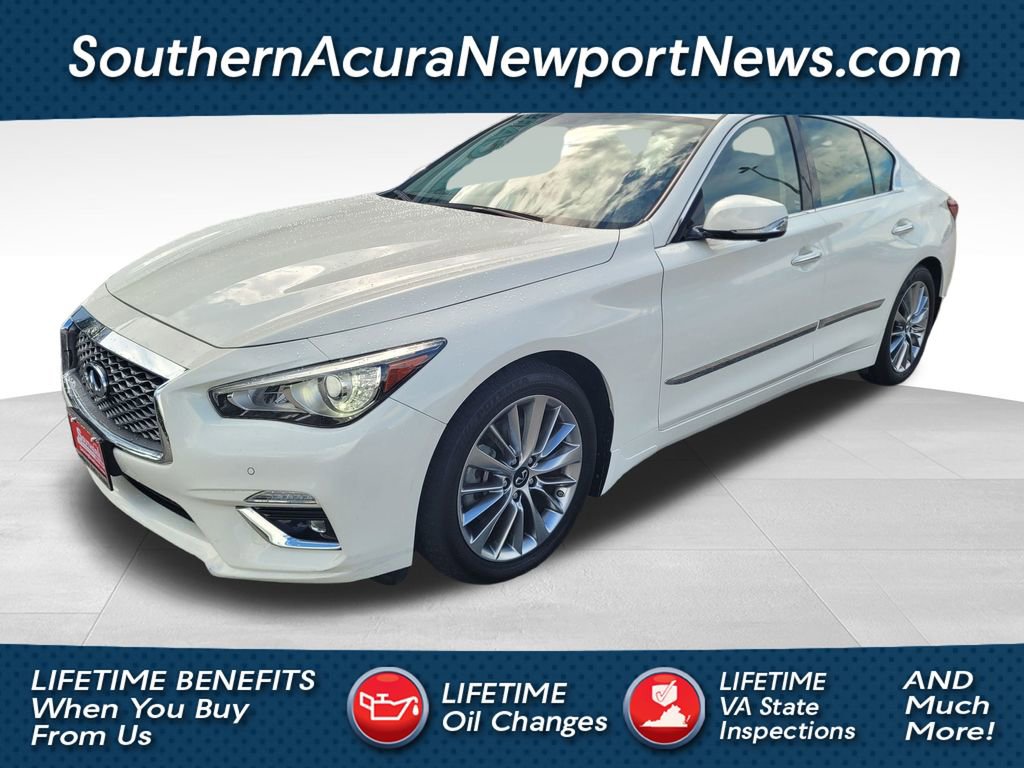 Used 2022 INFINITI Q50 Luxe w/ Cargo Package