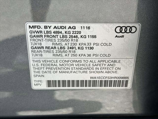 Used 2017 Audi Q3 2.0T Premium w/ Convenience Package AWD/4WD image 33