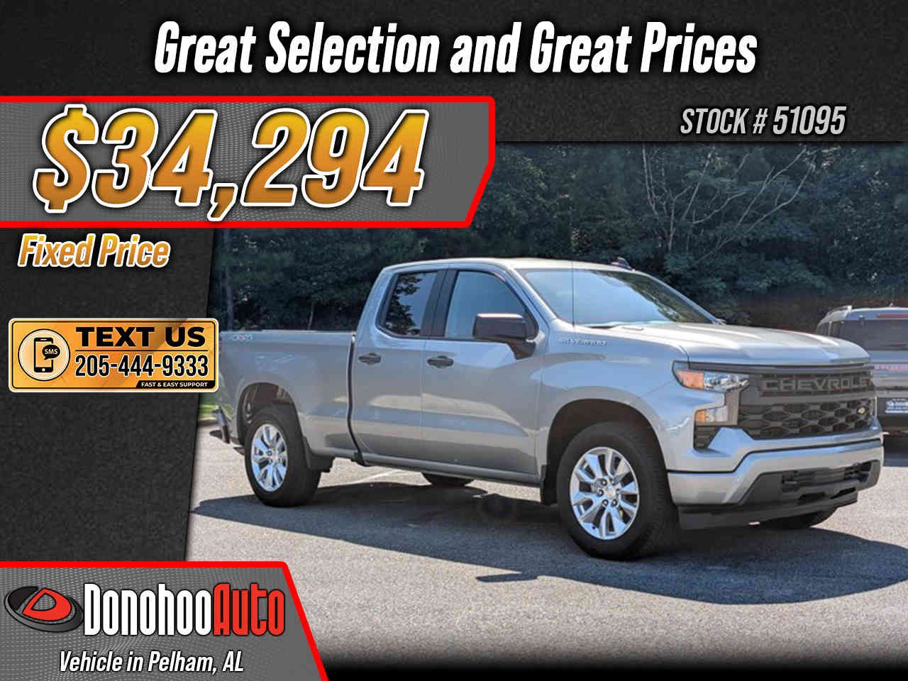 Used 2024 Chevrolet Silverado 1500 Custom AWD/4WD image 1