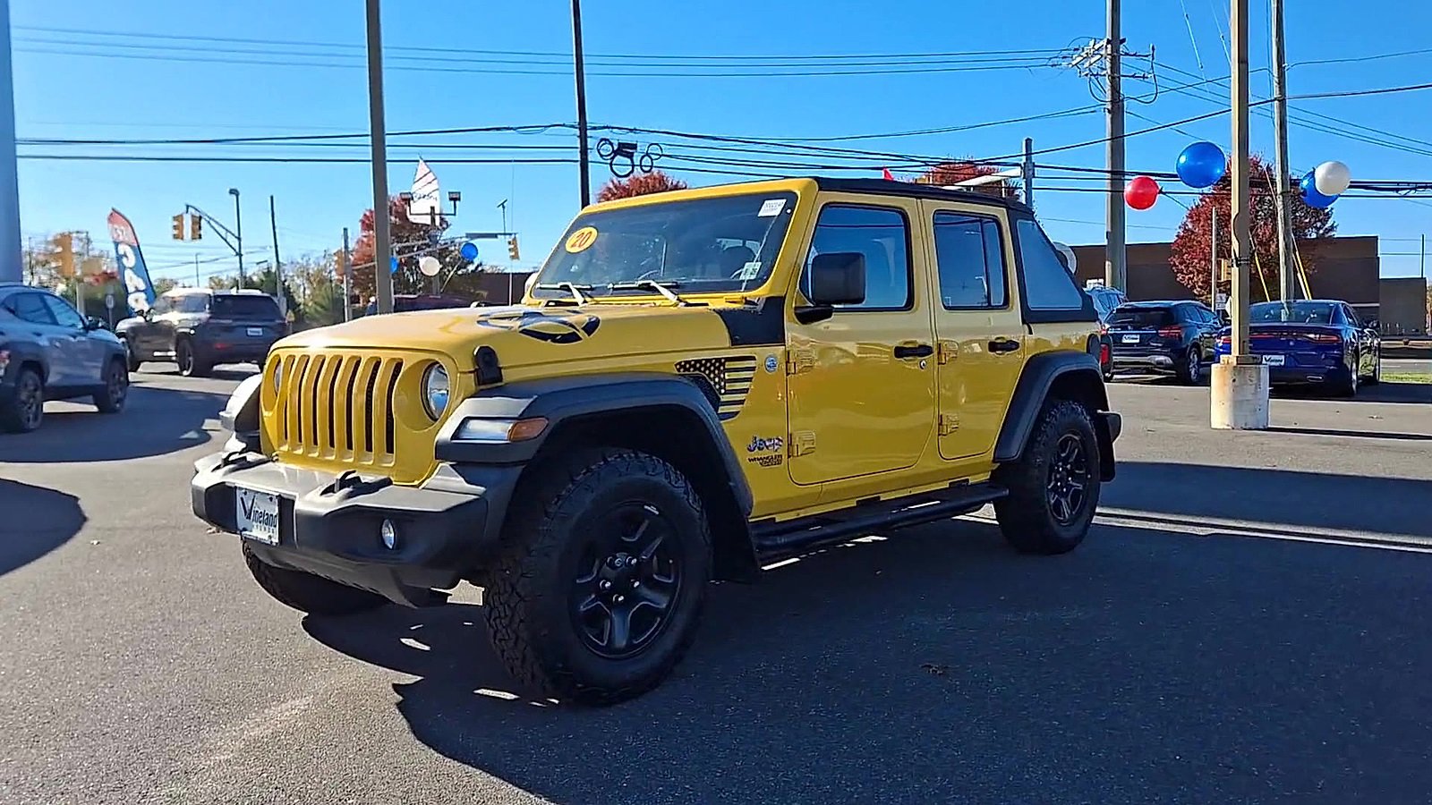 Used 2020 Jeep Wrangler Unlimited Sport image 6