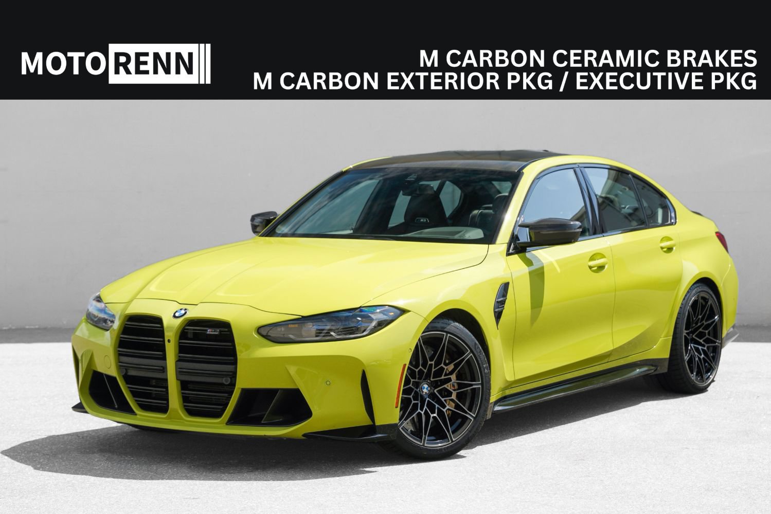 Used 2021 BMW M3 Competition RWD image 1