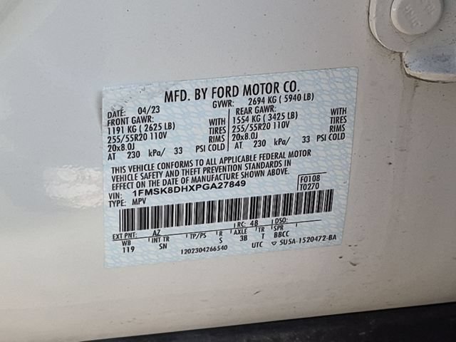 Used 2023 Ford Explorer XLT w/ Equipment Group 202A AWD/4WD image 38