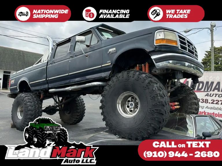 Used 1995 Ford F350 4x4 Crew Cab