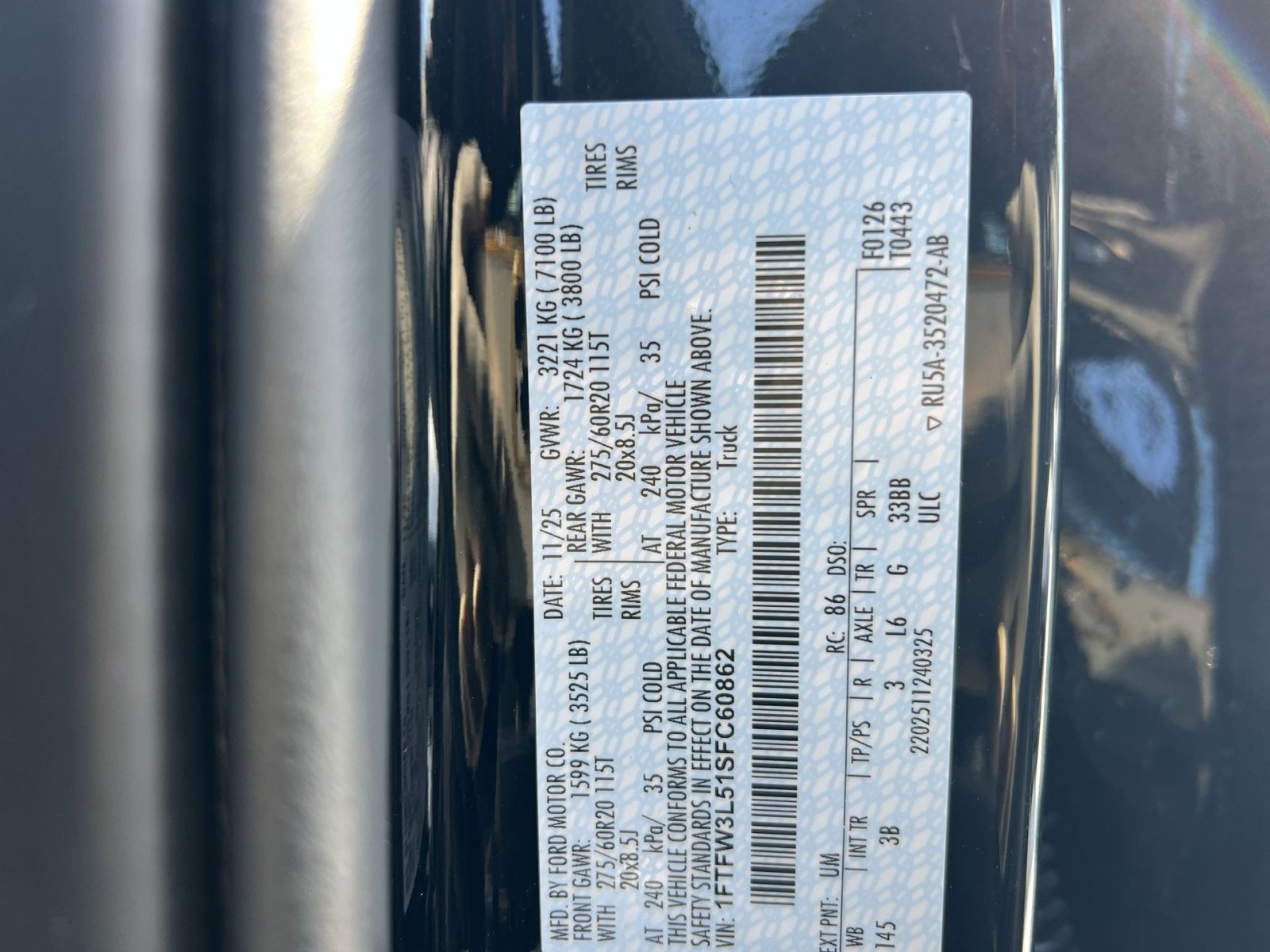 New 2025 Ford F150 XLT w/ Equipment Group 303A High image 28