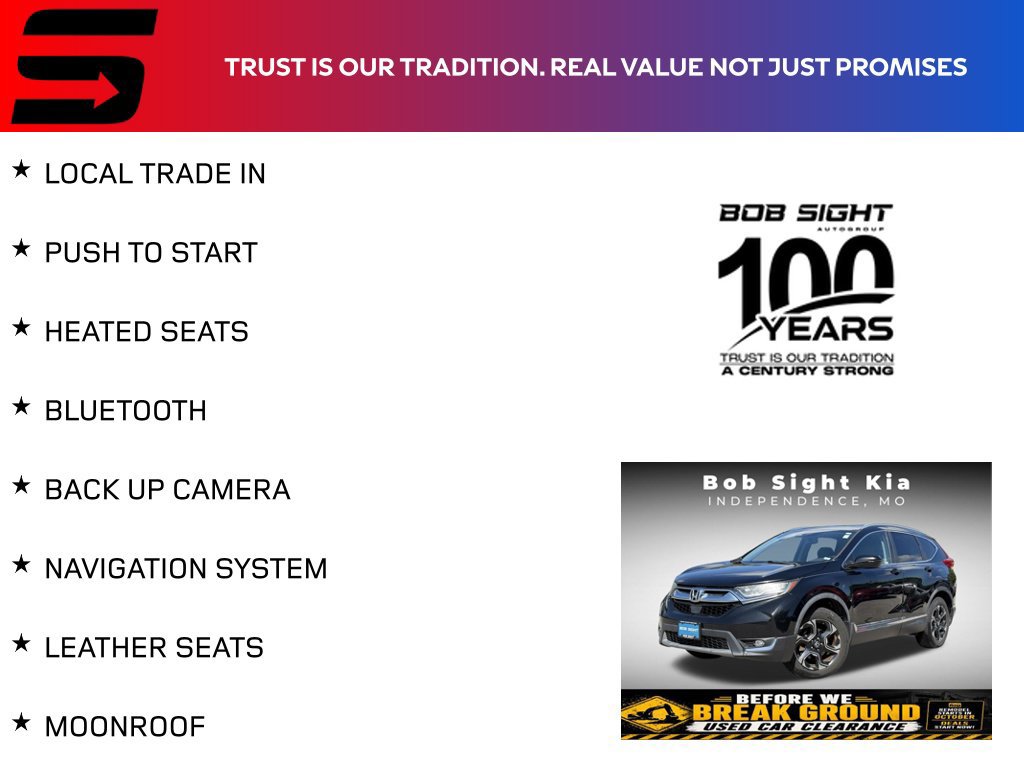 Used 2018 Honda CR-V Touring image 2