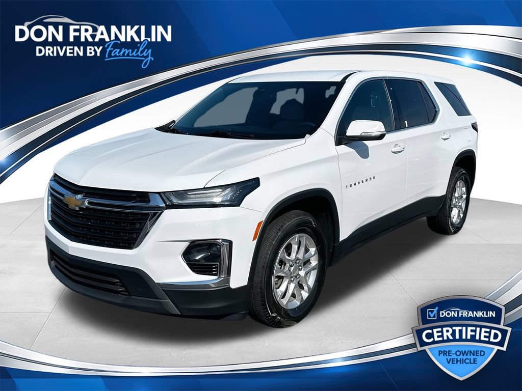 Used 2023 Chevrolet Traverse LS w/ Safety Package
