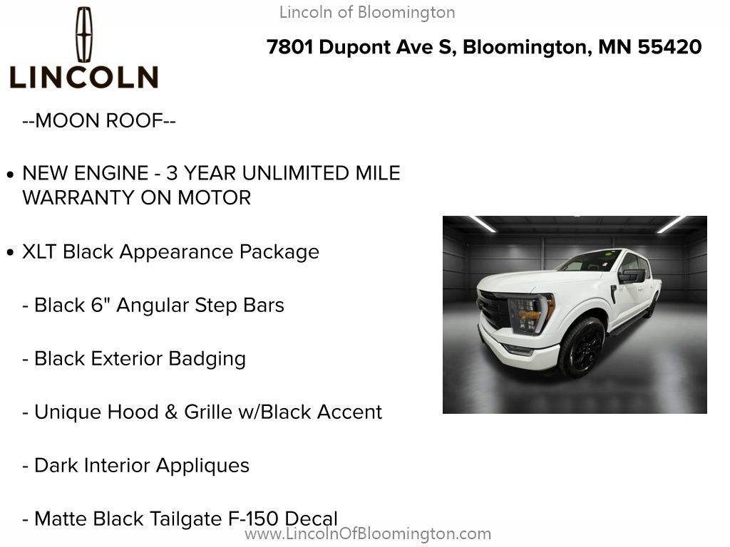 Used 2022 Ford F150 XLT w/ Equipment Group 302A High image 5