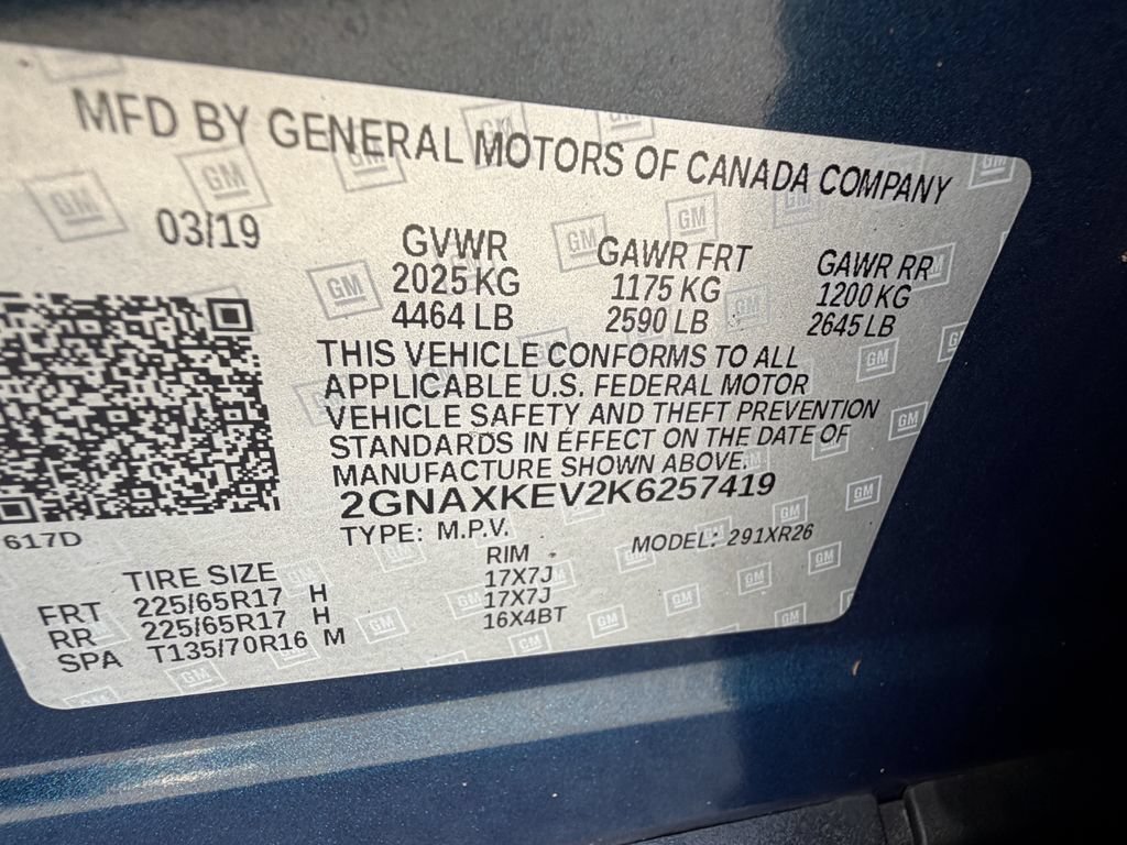 Used 2019 Chevrolet Equinox LT FWD image 32