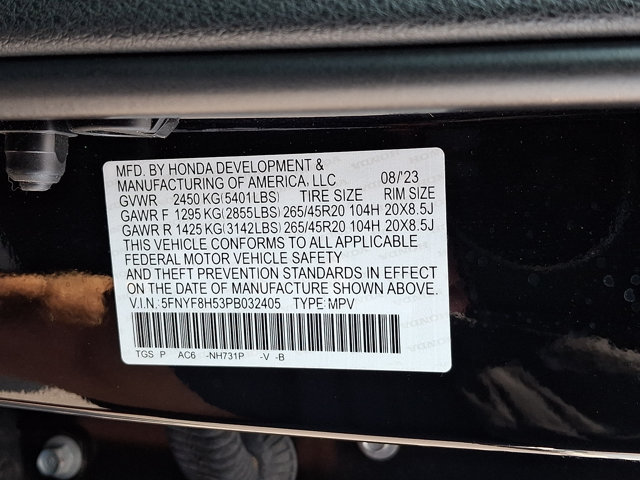 Certified 2023 Honda Passport EX-L image 31