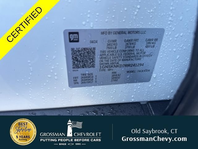 Used 2024 Chevrolet Tahoe LT AWD/4WD image 30