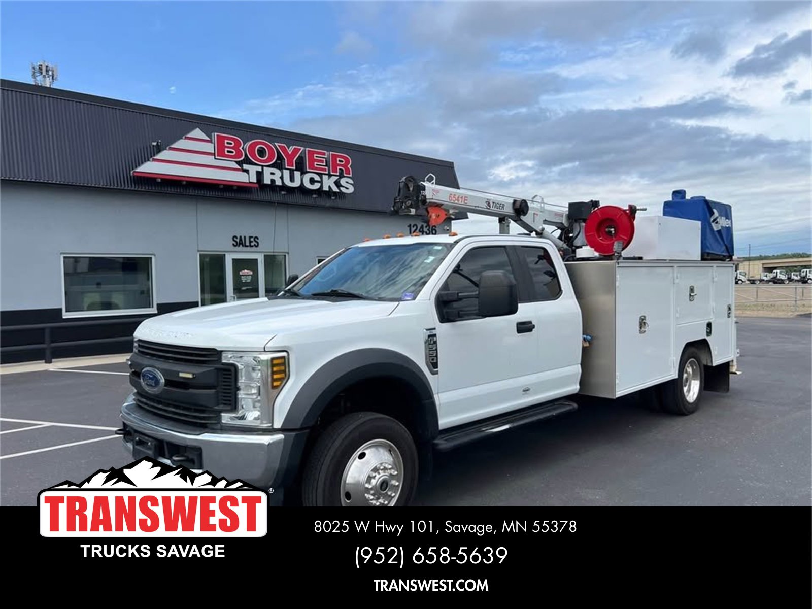 Used 2018 Ford F550 4x4 SuperCab Super Duty
