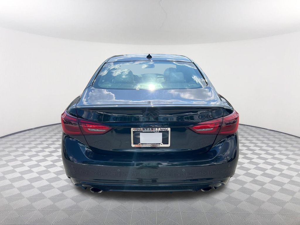 Used 2023 INFINITI Q50 Red Sport 400 w/ Black Opal Edition RWD image 6