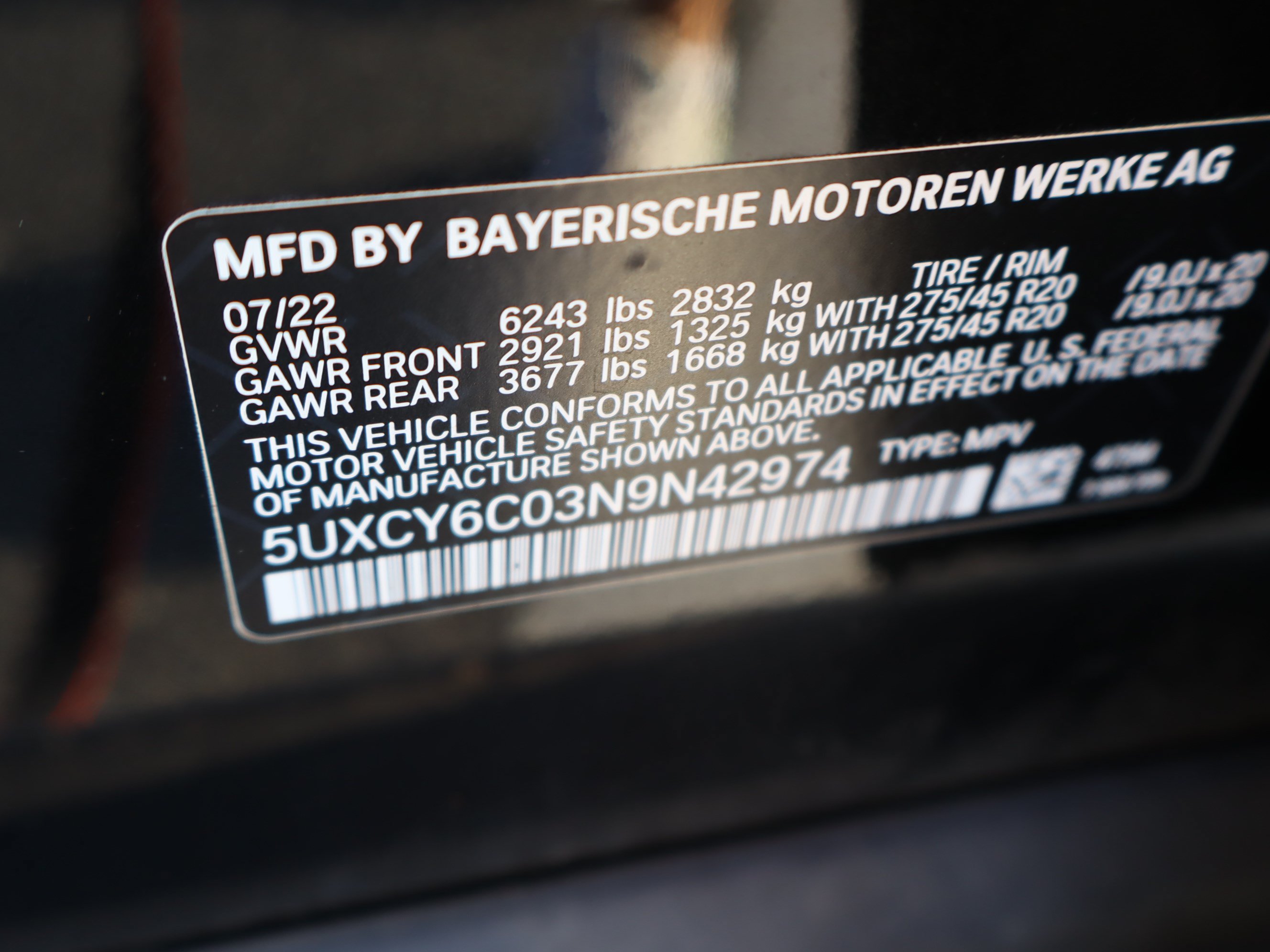 Used 2022 BMW X6 xDrive40i w/ Premium Package AWD/4WD image 23