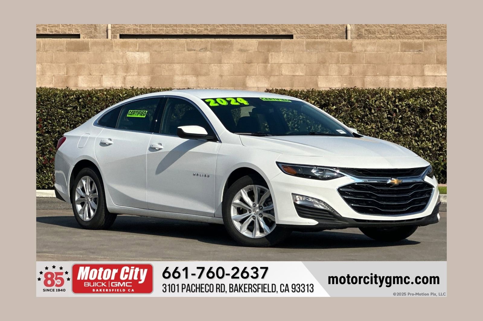 Certified 2024 Chevrolet Malibu LT