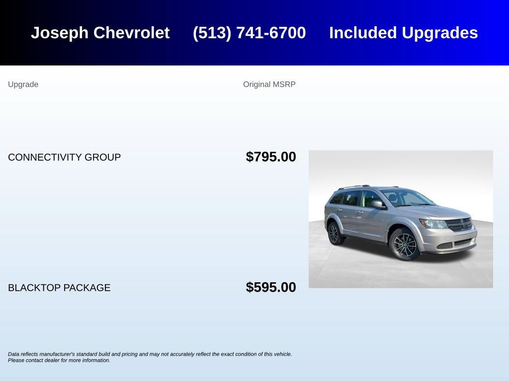 Used 2018 Dodge Journey SE w/ Connectivity Group FWD image 5