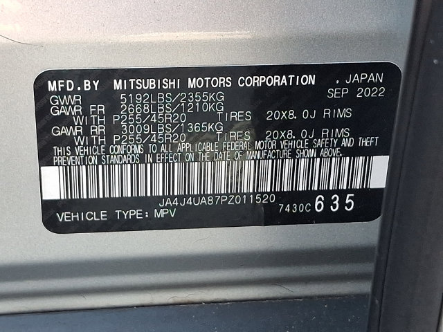 Used 2023 Mitsubishi Outlander SE AWD/4WD image 27