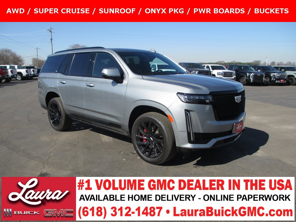 Used 2024 Cadillac Escalade Sport w/ LPO, ONYX Package image 1