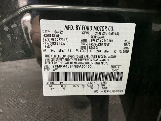 Used 2022 Ford Edge SEL w/ Cargo Accessory Package image 32